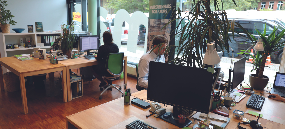 Büro des Bundesverbands Nachhaltige Wirtschaft