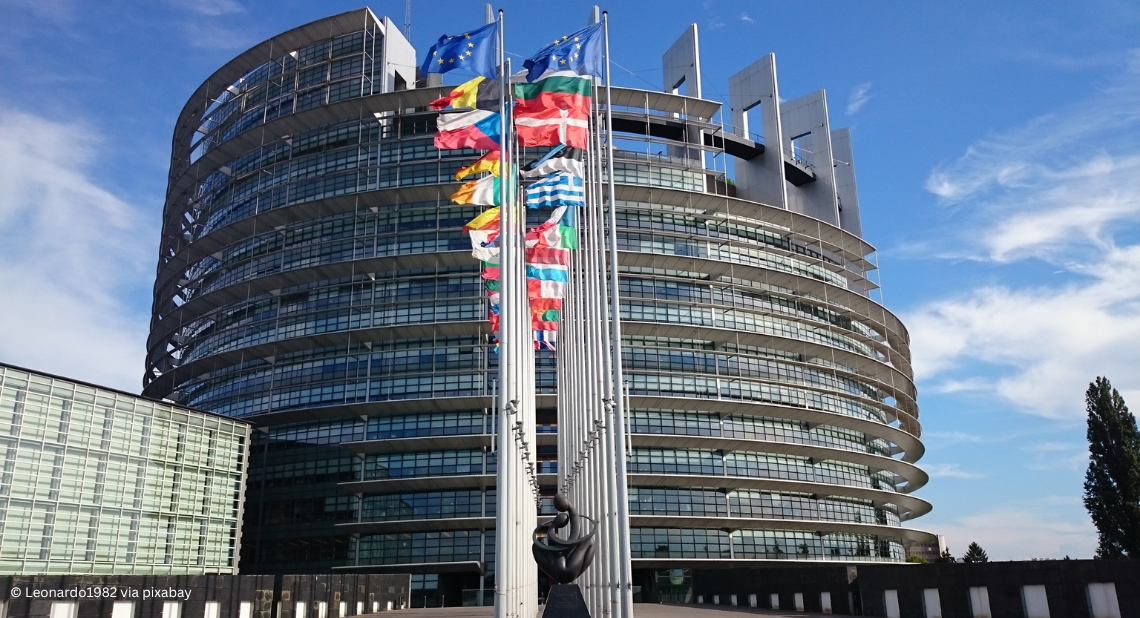 Europäisches Parlament in Strasbourg