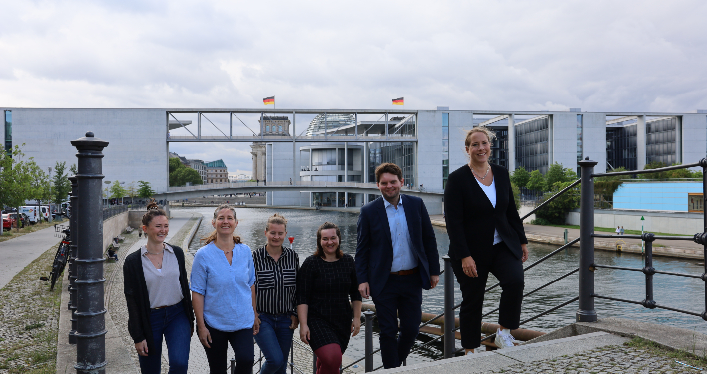 BNW-Team im Regierungsviertel Berlins
