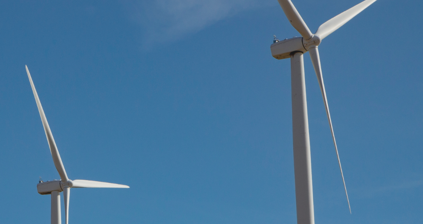 Foto von Windrädern