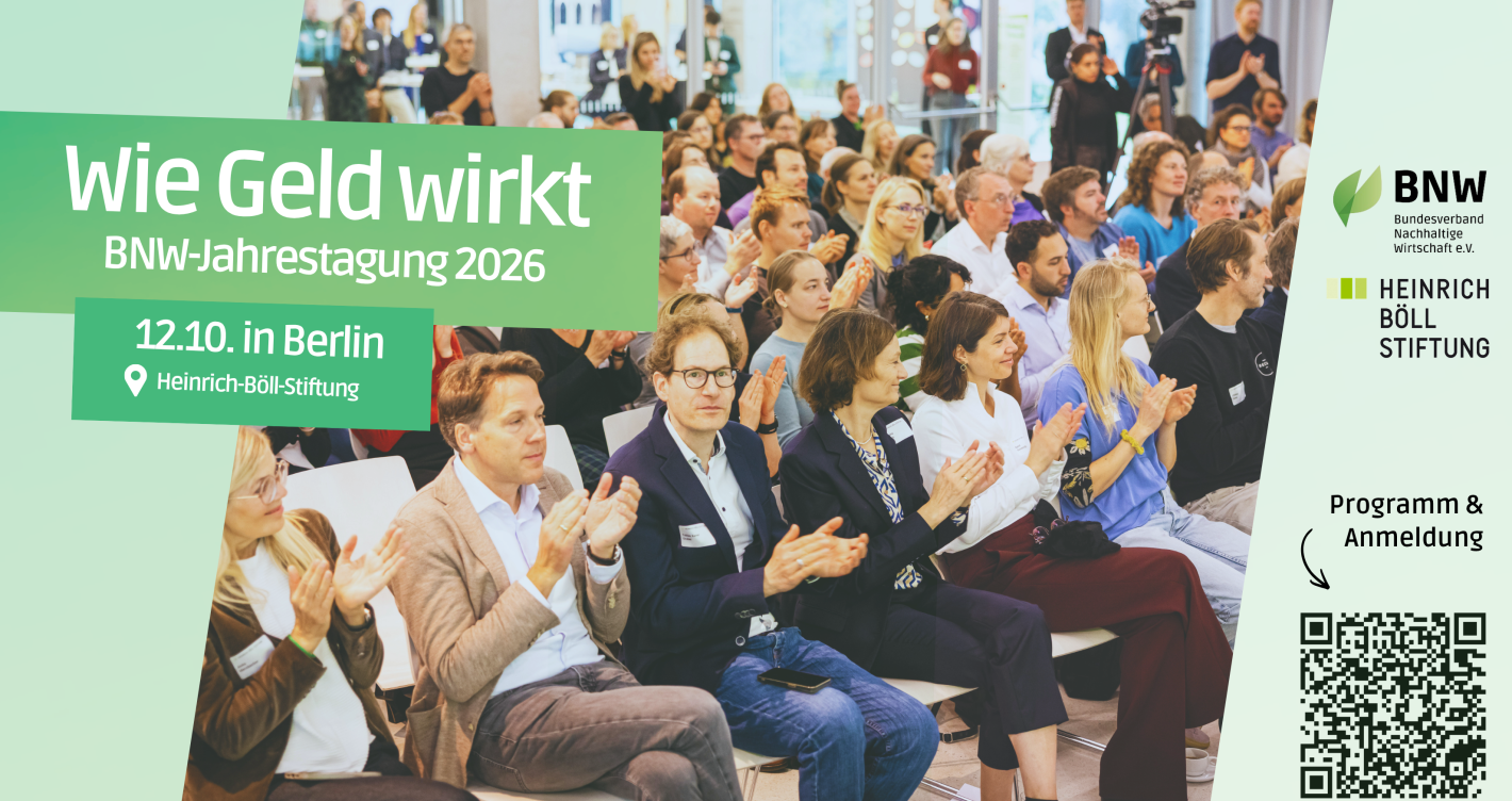 Header-Bild zu BNW Jahrestagung 2026: Wie Geld wirkt