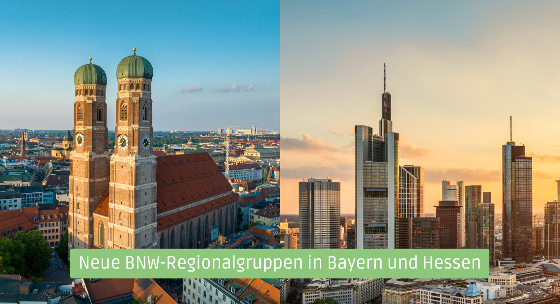 München und Frankfurt am Main Panorama