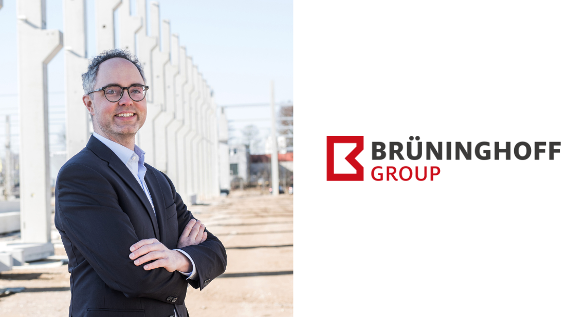 Dr. Jan Wenker, Group Director Sustainability &amp; Innovation bei Brüninghoff.