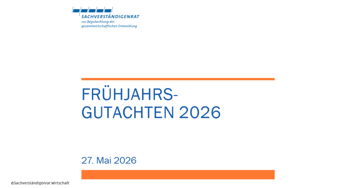 Frühjahrsgutachten 2026