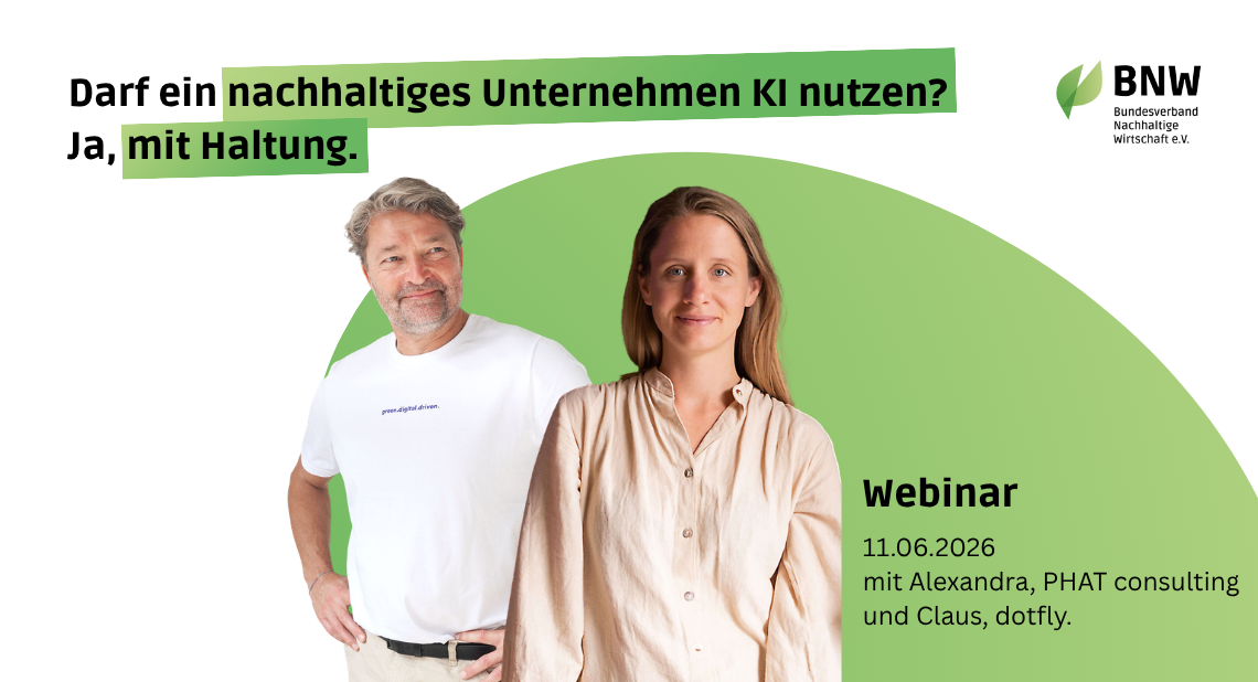 Blogbeitragsbild zum KI-Webinar am 11.06.2026 mit dotfly. und PHAT consulting