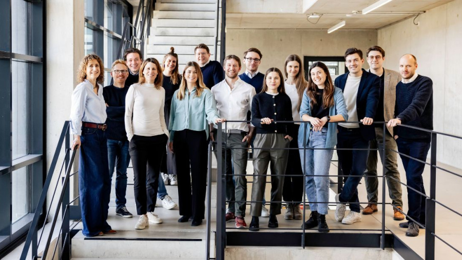 Gruppenbild vom Unternehmertum-Team