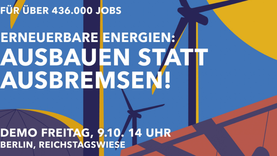 Eneuerbare Energien: Ausbauen statt Ausbremsen