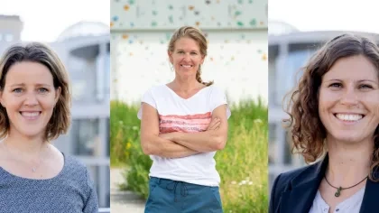 Carola von Peinen, Antje von Dewitz und Alma Spribille