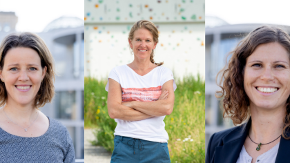 Carola von Peinen, Antje von Dewitz und Alma Spribille