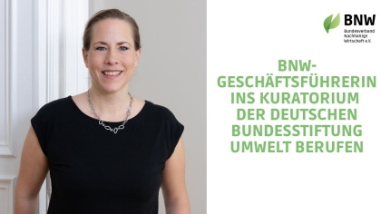 BNW-Geschäftsführerin Dr. Katharina Reuter ins Kuratorium der Deutschen Bundesstiftung Umwelt berufen