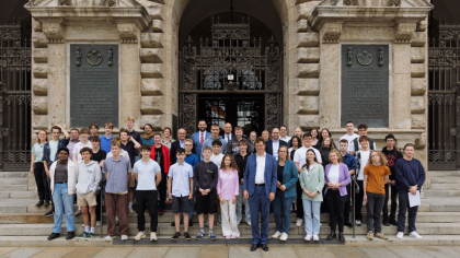 Gruppenbild Abschluss der Umweltprofis von morgen Sachsen