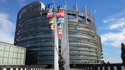 Europäisches Parlament in Strasbourg