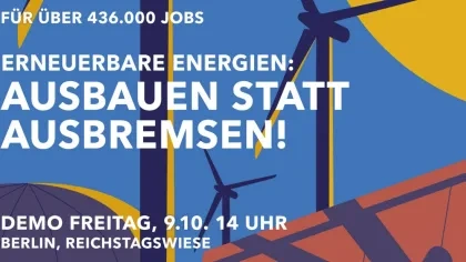 Eneuerbare Energien: Ausbauen statt Ausbremsen