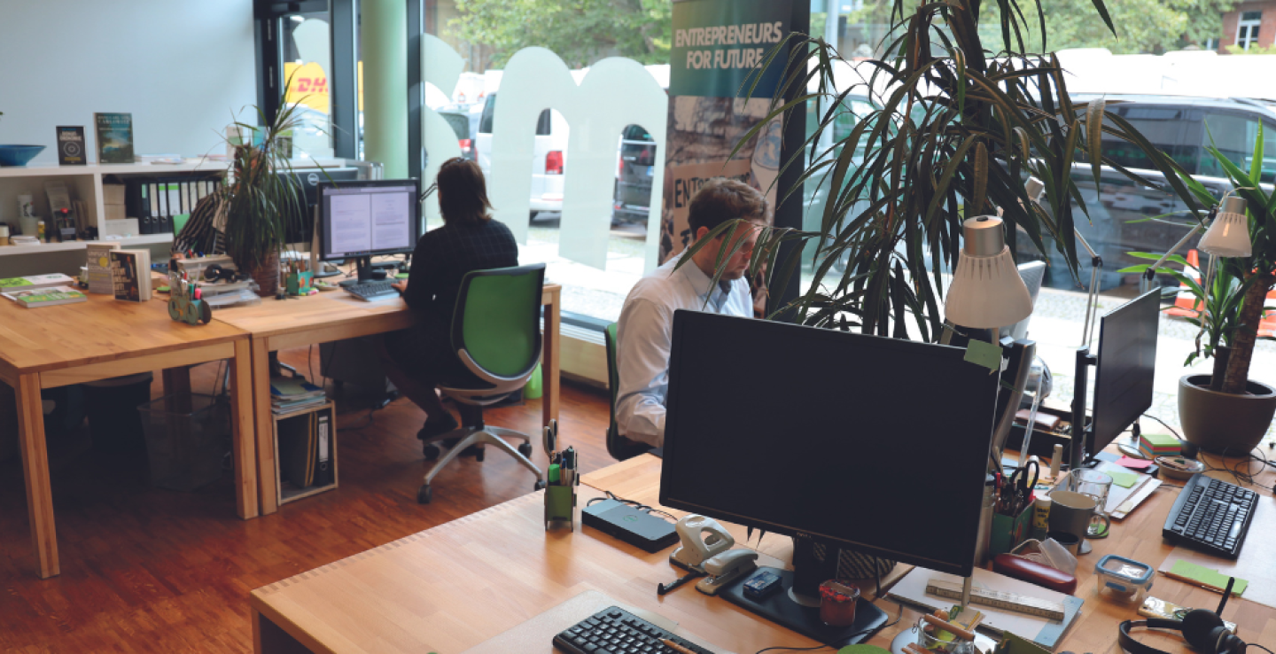 Büro des Bundesverbands Nachhaltige Wirtschaft